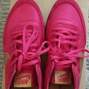 Nike Track Racer Womens Sneakers/Trainers - pink & gold - Sz. 7.5